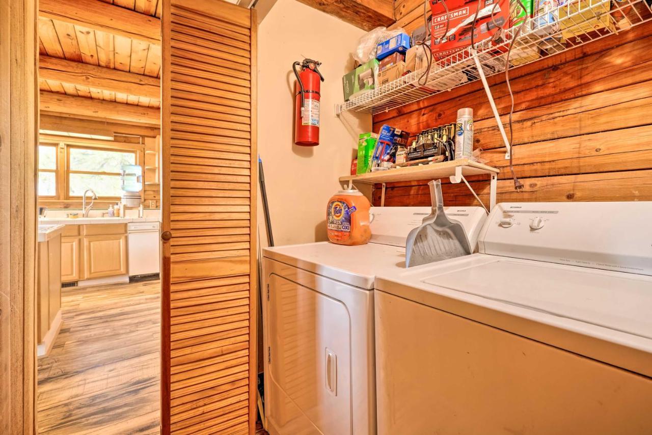 Stunning Log Cabin With Great Views, Firepit, Deck Near Twain Hart Сонора Екстериор снимка