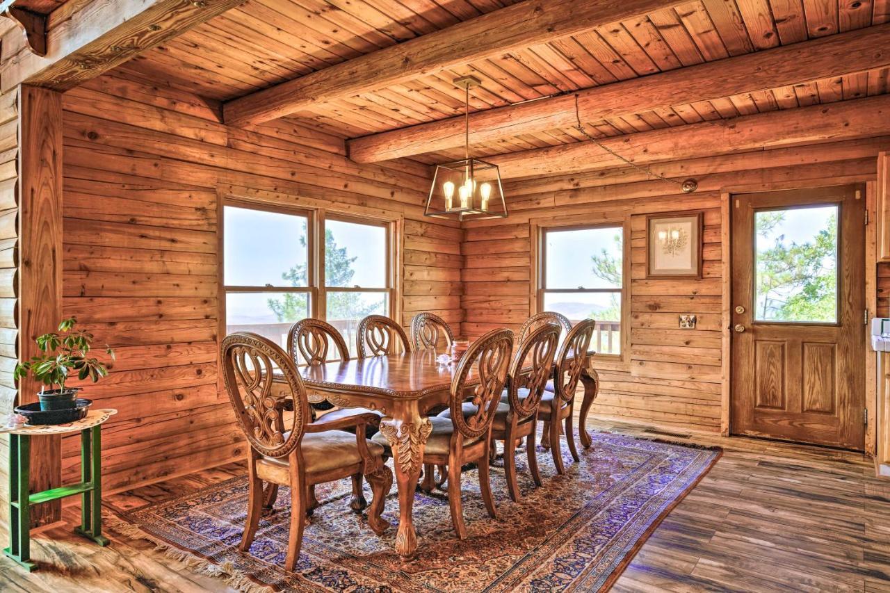 Stunning Log Cabin With Great Views, Firepit, Deck Near Twain Hart Сонора Екстериор снимка