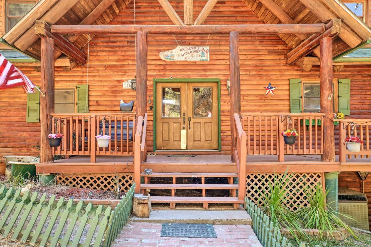 Stunning Log Cabin With Great Views, Firepit, Deck Near Twain Hart Сонора Екстериор снимка
