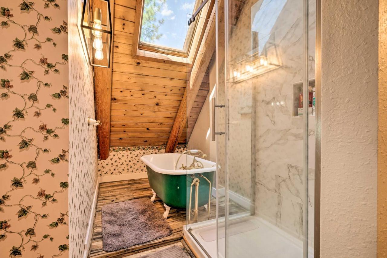 Stunning Log Cabin With Great Views, Firepit, Deck Near Twain Hart Сонора Екстериор снимка